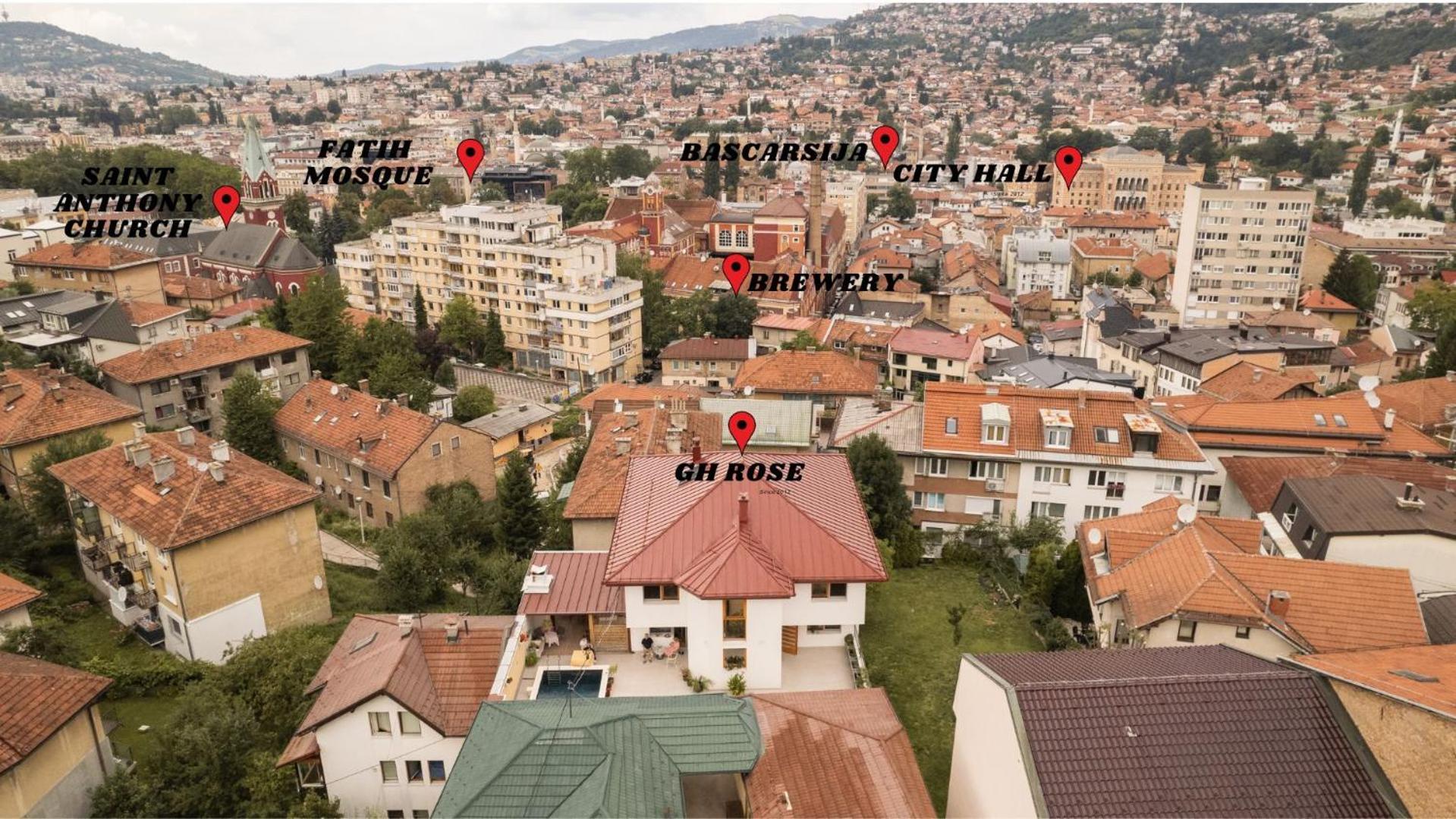 Guesthouse Rose Сараєво Екстер'єр фото